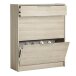 Schuhschrank >Space< in Shannon Eiche aus Holzwerkstoff - 83x101x29cm (BxHxT)