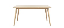 Esstisch >Blanes< in Klar Lackiert - 150x75x90 (BxHxT)