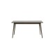 Esstisch >Blanes< in Smoked Klar Lackiert - 150x75x90 (BxHxT)