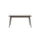Esstisch >Blanes< in Smoked Klar Lackiert - 150x75x90 (BxHxT)