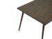 Esstisch >Blanes< in Smoked Klar Lackiert - 150x75x90 (BxHxT)