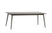 Esstisch >Blanes< in Smoked Klar Lackiert - 190x75x90 (BxHxT)