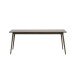 Esstisch >Blanes< in Smoked Klar Lackiert - 190x75x90 (BxHxT)