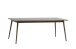 Esstisch >Blanes< in Smoked Klar Lackiert - 190x75x90 (BxHxT)