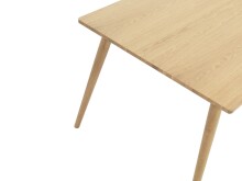 Esstisch >Blanes< in Klar Lackiert - 190x75x90 (BxHxT)