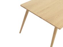 Esstisch >Blanes< in Klar Lackiert - 190x75x90 (BxHxT)
