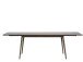 Ansteckplatte >Blanes< in Smoked Klar Lackiert - 45x90x2,5 (LxBxH)