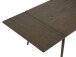 Ansteckplatte >Blanes< in Smoked Klar Lackiert - 45x90x2,5 (LxBxH)