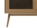 Highboard >Blanes< in Klar Lackiert - 110x160x40 (BxHxT)