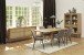 Highboard >Blanes< in Klar Lackiert - 110x160x40 (BxHxT)