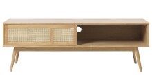 Lowboard >Blanes< in Klar Lackiert - 150x50x45 (BxHxT)