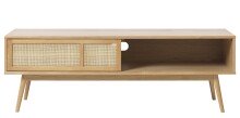 Lowboard >Blanes< in Klar Lackiert - 150x50x45 (BxHxT)