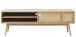 Lowboard >Blanes< in Klar Lackiert - 150x50x45 (BxHxT)