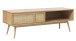 Lowboard >Blanes< in Klar Lackiert - 150x50x45 (BxHxT)