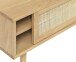 Lowboard >Blanes< in Klar Lackiert - 150x50x45 (BxHxT)