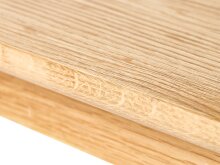 Bank >Blanes< in Klar Lackiert - 150x45x35 (BxHxT)