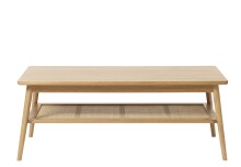 Couchtisch >Blanes< in Klar Lackiert - 120x45x60 (BxHxT)