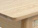 Ablagetisch >Blanes< in Klar Lackiert - 110x75x40 (BxHxT)