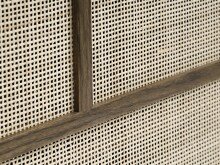 Sideboard >Blanes< in Smoked Klar Lackiert - 180x75x45 (BxHxT)