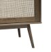 Sideboard >Blanes< in Smoked Klar Lackiert - 180x75x45 (BxHxT)