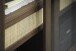 Highboard >Blanes< in Smoked Klar Lackiert - 110x160x40 (BxHxT)