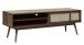 Lowboard >Blanes< in Smoked Klar Lackiert - 150x50x45 (BxHxT)
