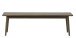 Bank >Blanes< in Smoked Klar Lackiert - 150x45x35 (BxHxT)