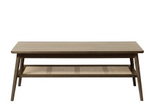 Couchtisch >Blanes< in Smoked Klar Lackiert - 120x45x60 (BxHxT)