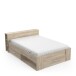 Bett >Pocket< in Kronberg Eiche aus Holzwerkstoff - 150x74x217cm (BxHxT)