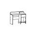 Kommode >Jade< in matt rosa/matt weiss aus Holzwerkstoff - 103x80x44cm (BxHxT)