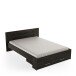 Bettgestell >Richmond< in Eiche waterford aus Holzwerkstoff - 180x80x206 (BxHxT)