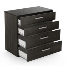Nachttisch >Richmond< in Eiche waterford aus Holzwerkstoff - 85x81x45cm (BxHxT)