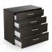 Nachttisch >Richmond< in Eiche waterford aus Holzwerkstoff - 85x81x45cm (BxHxT)