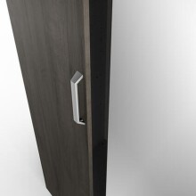Kleiderschrank >Richmond< in Eiche waterford - 134x192x51 (BxHxT)