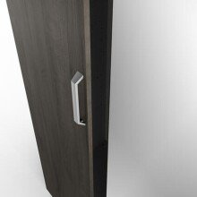 Kleiderschrank >Richmond< in Eiche waterford - 134x192x51 (BxHxT)