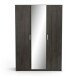 Kleiderschrank >Richmond< in Eiche waterford - 134x192x51 (BxHxT)