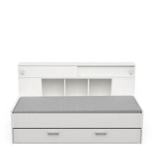 Funktionsbett >Sherwood< in matt weiss aus...