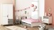 Kommode >Genius< in matt weiss/hell grau aus Holzwerkstoff - 78x76x43cm (BxHxT)