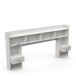 Bettaufsatz >Chicago< in matt weiss aus Holzwerkstoff - 222x109x38cm (BxHxT)