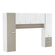 Kleiderschrank >Tidy< in weiss/ton aus...