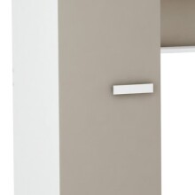 Kleiderschrank >Tidy< in weiss/ton aus Holzwerkstoff - 304x203x54cm (BxHxT)