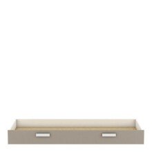 Bettschubkasten >Tidy< in Matt weiss/ton aus...