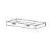 Bettschubkasten >Tidy< in Matt weiss/ton aus Holzwerkstoff - 198x22x93cm (BxHxT)
