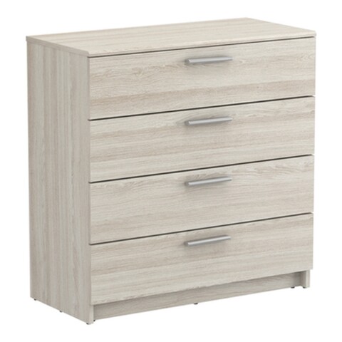 Kommode >Pricy 2< in Shannon Eiche aus Holzwerkstoff - 80x81x38cm (BxHxT)