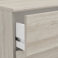 Kommode >Pricy 2< in Shannon Eiche aus Holzwerkstoff - 80x81x38cm (BxHxT)