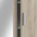 Kleiderschrank >Pricy 3< in Shannon Eiche aus Holzwerkstoff - 134x192x51 (BxHxT)