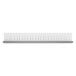 Wandboard >MIAMI< in Weiß/Grau aus Holz - 179x28x25,5cm (BxHxT)