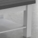 Couchtisch >MIAMI< in Weiß/Grau aus Holz - 120x46,5x60cm (BxHxT)