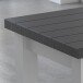 Couchtisch >MIAMI< in Weiß/Grau aus Holz - 120x46,5x60cm (BxHxT)