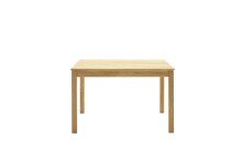 Esstisch >ANKARA< in Wildeiche geölt aus Massivholz - 80x120x75cm (LxBxH)